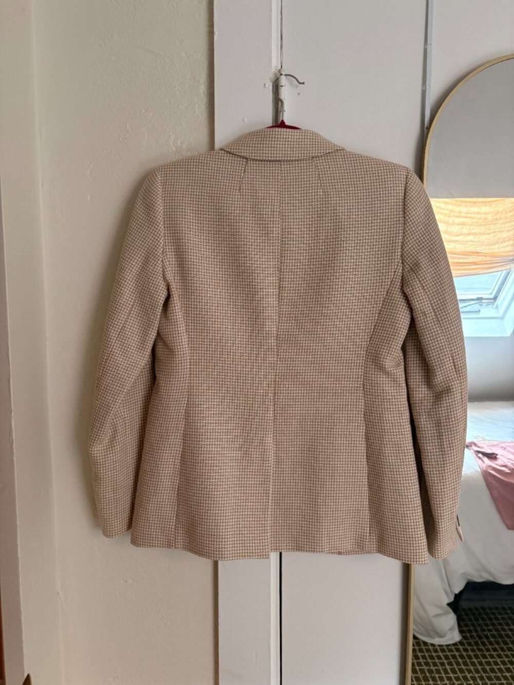 J. Crew Houndstooth Blazer - Tan, 2 - Picture 4 of 5
